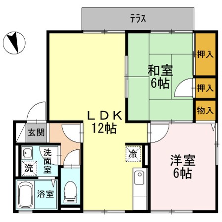 播磨高岡駅 徒歩31分 1階の物件間取画像